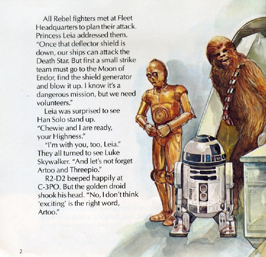 Return of the Jedi - The Ewoks Join the Fight (04),绘本,绘本故事,绘本阅读,故事书,童书,图画书,课外阅读